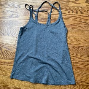 Gray Athletic Tank Top